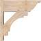 Ekena Millwork Merced Smooth Traditional Outlooker, Douglas Fir, 7 1/2"W x 20"D x 20"H OUT08X20X20MRC01SDF - alternate 4